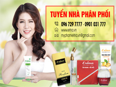 MỸ PHẨM ERINA MỞ RỘNG THỊ TRƯỜNG – TUYỂN NHÀ PHÂN PHỐI TOÀN QUỐC